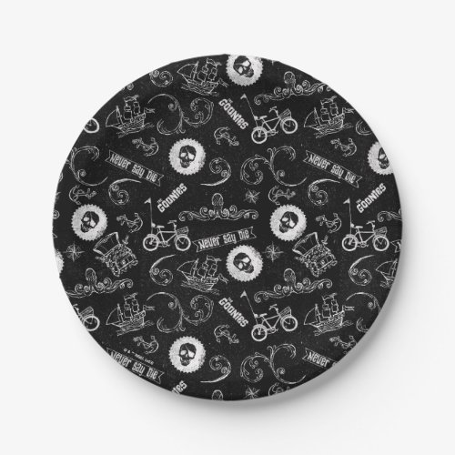 The Goonies Icons Pattern Paper Plates
