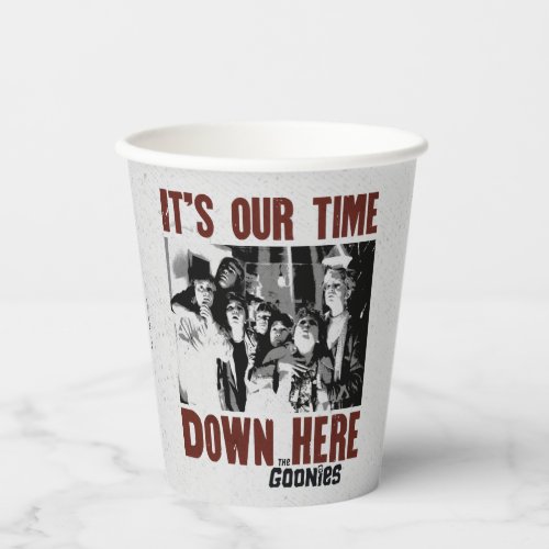 The Goonies Its Our Time Down Here Paper Cups