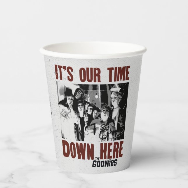 The Goonies "It's Our Time Down Here" Paper Cups (Front)