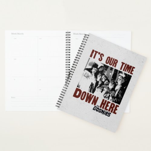 The Goonies Its Our Time Down Here Planner