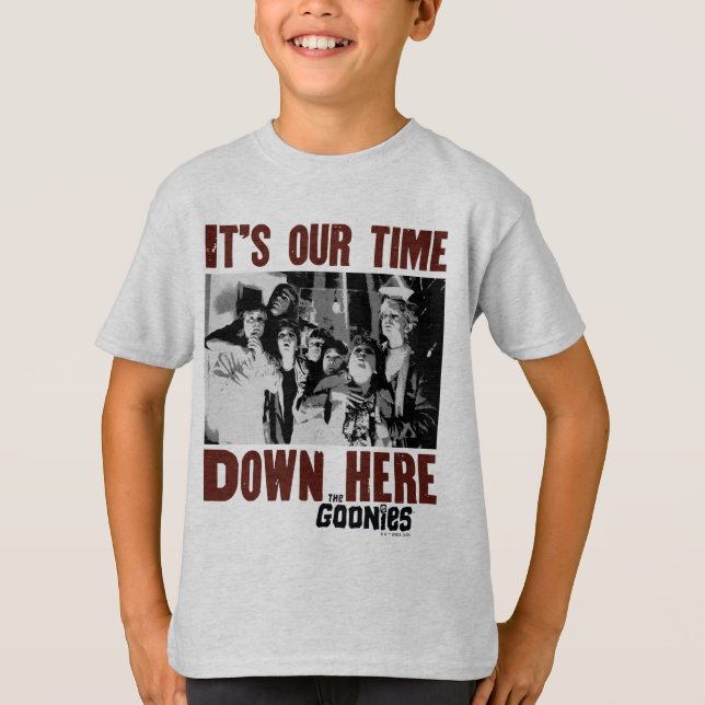 The Goonies "It's Our Time Down Here" T-Shirt (Front)