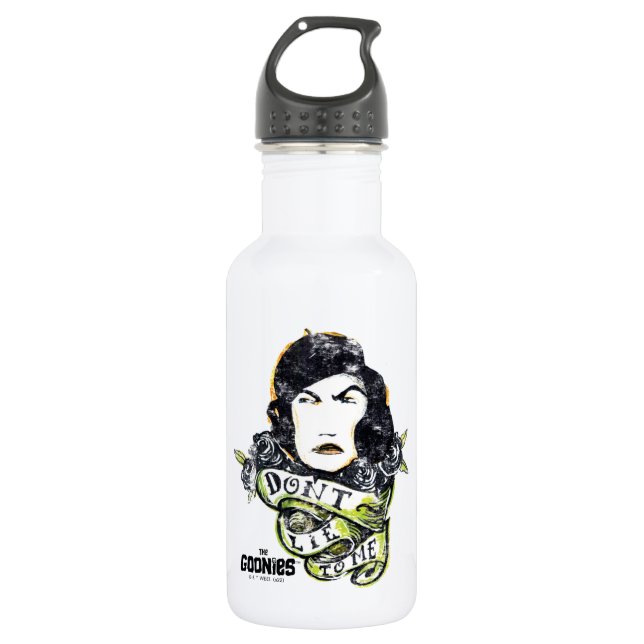 The Goonies Mama Fratelli "Don't Lie To Me" Stainless Steel Water Bottle (Front)