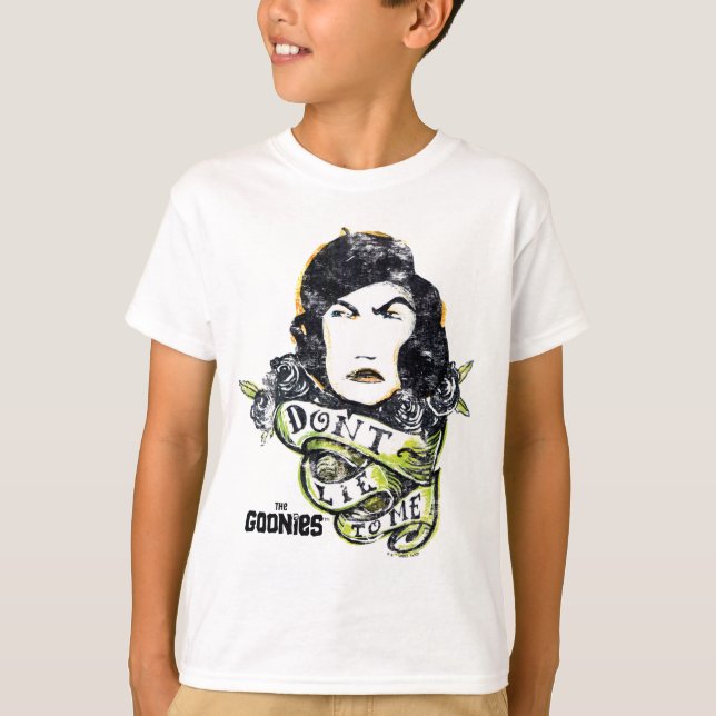 The Goonies Mama Fratelli "Don't Lie To Me" T-Shirt (Front)