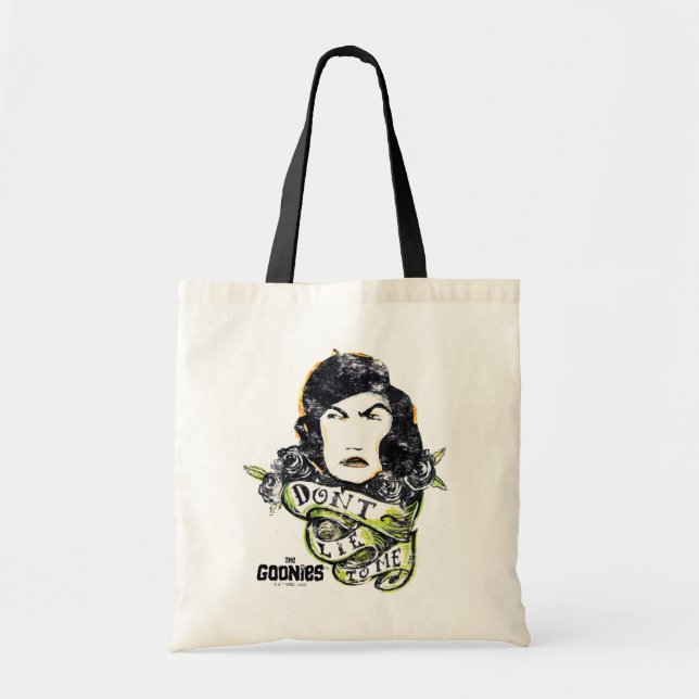 The Goonies Mama Fratelli "Don't Lie To Me" Tote Bag (Front)