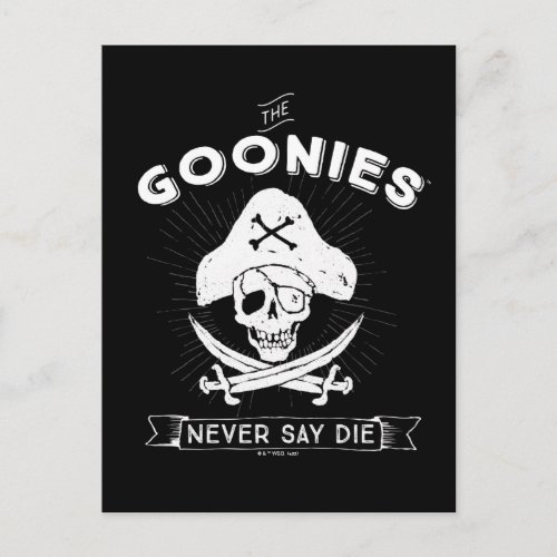 The Goonies "Never Say Die" Pirate Badge