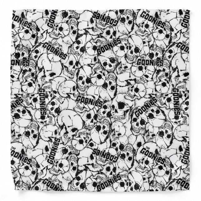 The Goonies One-Eyed Willy Skull Pattern Bandana (Front)