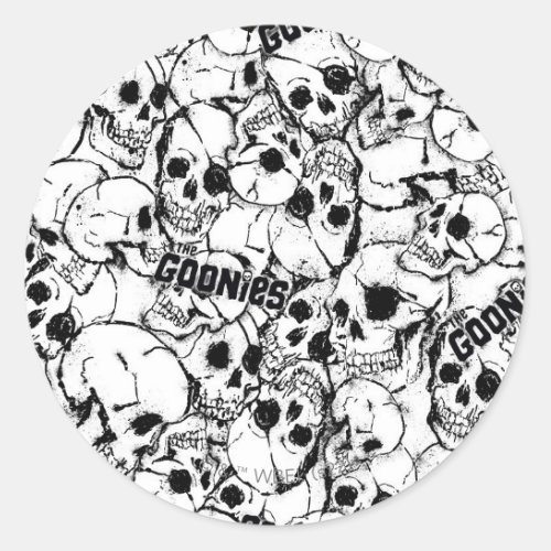 The Goonies One_Eyed Willy Skull Pattern Classic Round Sticker