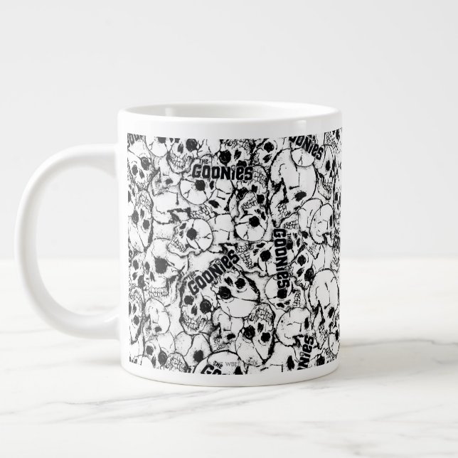 The Goonies One-Eyed Willy Skull Pattern Giant Coffee Mug (Left)