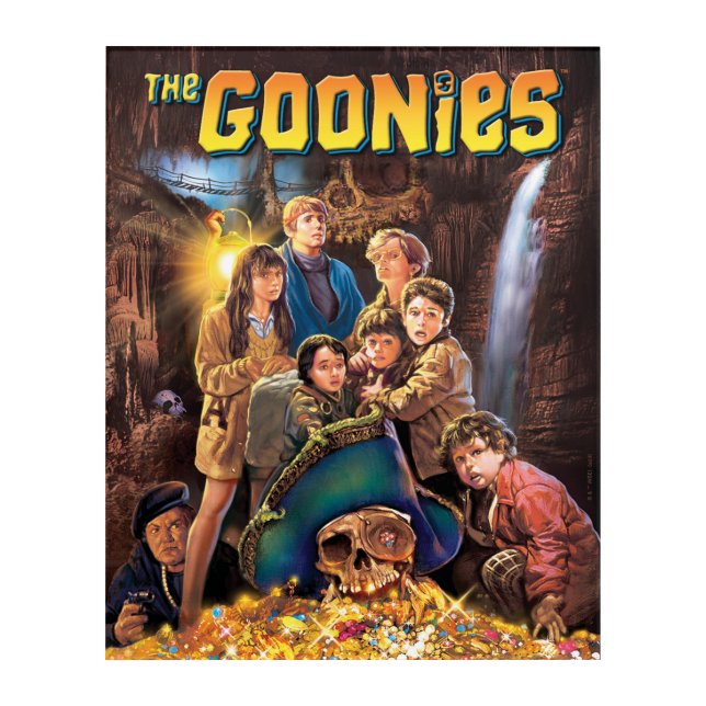 The Goonies One-Eyed Willy's Treasure Acrylic Print (Front)