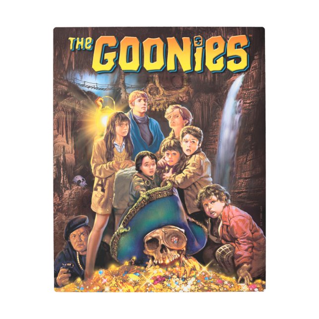 The Goonies One-Eyed Willy's Treasure Metal Print (Front)