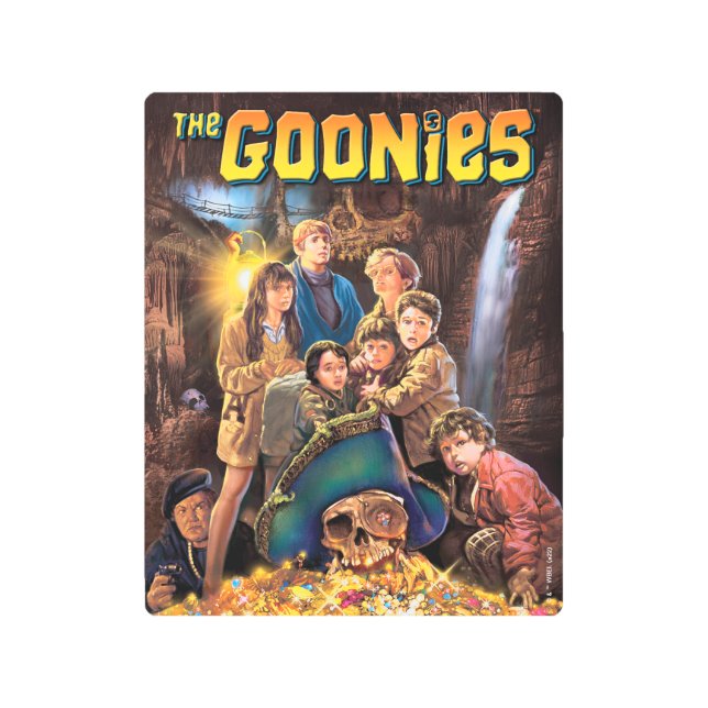 The Goonies One-Eyed Willy's Treasure Metal Print (Front)