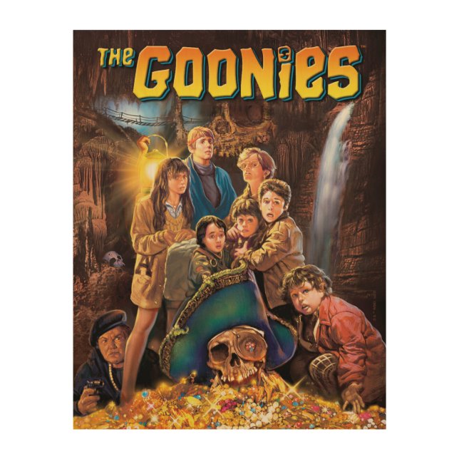 The Goonies One-Eyed Willy's Treasure Wood Wall Art (Front)
