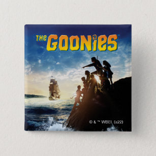 The Goonies Pirate Ship Theatrical Art Button