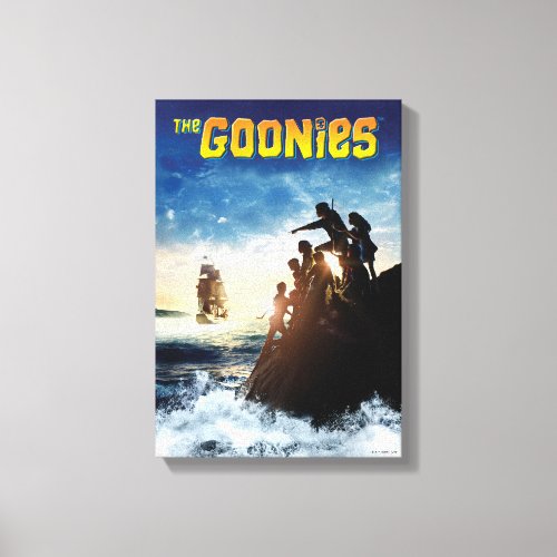 The Goonies Pirate Ship Theatrical Art Canvas Print