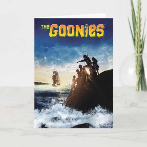 The Goonies Pirate Ship Theatrical Art Card