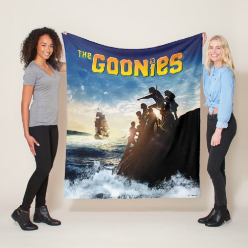 The Goonies Pirate Ship Theatrical Art Fleece Blanket