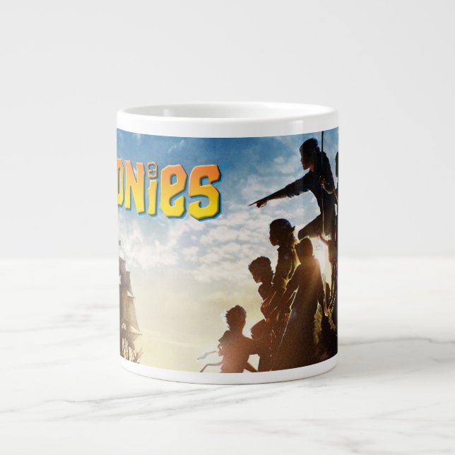 The Goonies Pirate Ship Theatrical Art Giant Coffee Mug (Front)