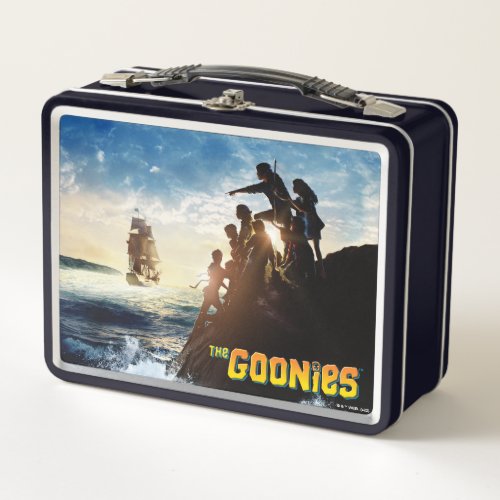 The Goonies Pirate Ship Theatrical Art Metal Lunch Box