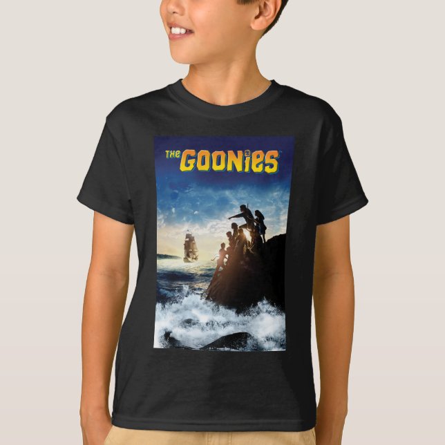 The Goonies Pirate Ship Theatrical Art T-Shirt (Front)