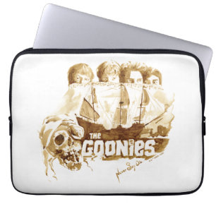 The Goonies Pirate Ship Watercolor Graphic Laptop Sleeve