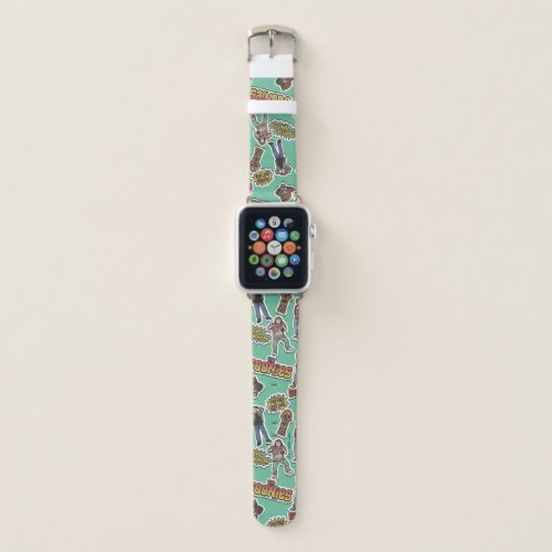 The Goonies Retro Sticker Pattern Apple Watch Band