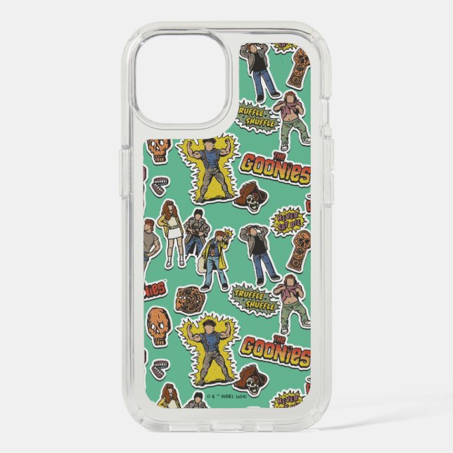 The Goonies Retro Sticker Pattern Speck iPhone Case (Front)