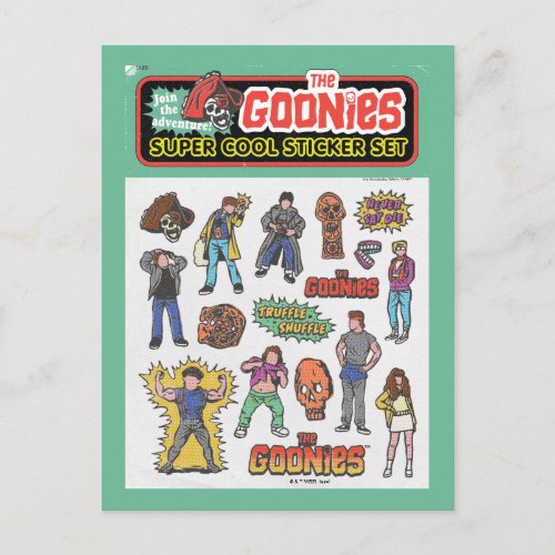The Goonies Retro Sticker Sheet Graphic