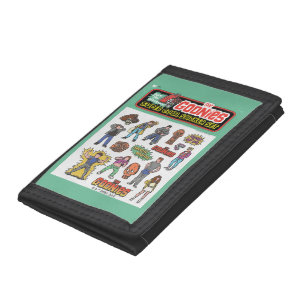 The Goonies Retro Sticker Sheet Graphic Trifold Wallet