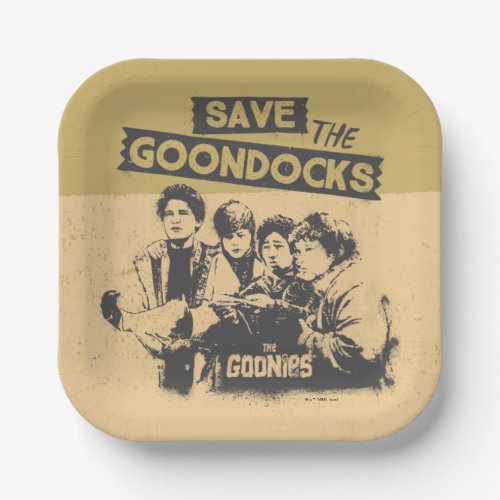 The Goonies Save The Goon Docks Paper Plates
