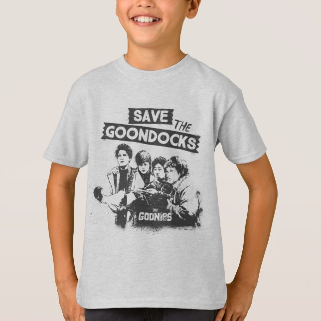 The Goonies "Save The Goon Docks" T-Shirt (Front)