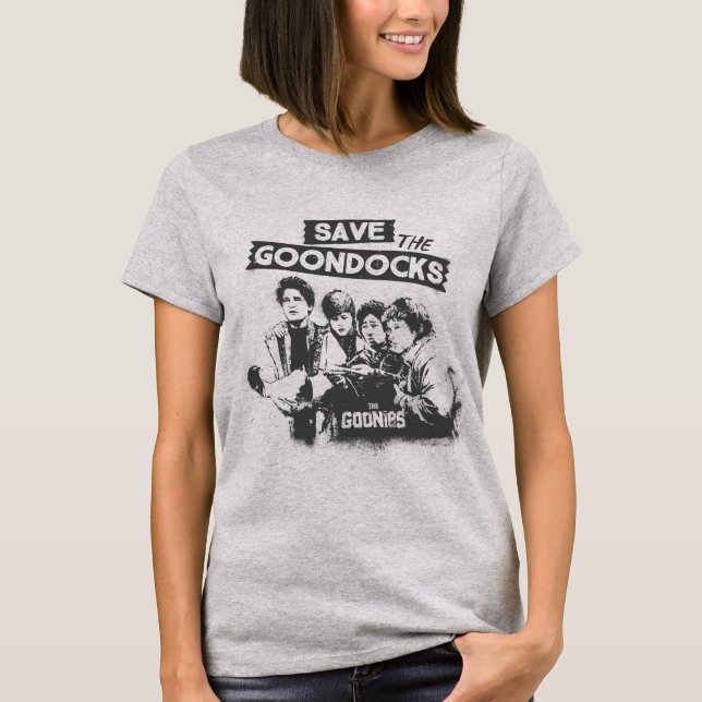 The Goonies "Save The Goon Docks" T-Shirt (Front)