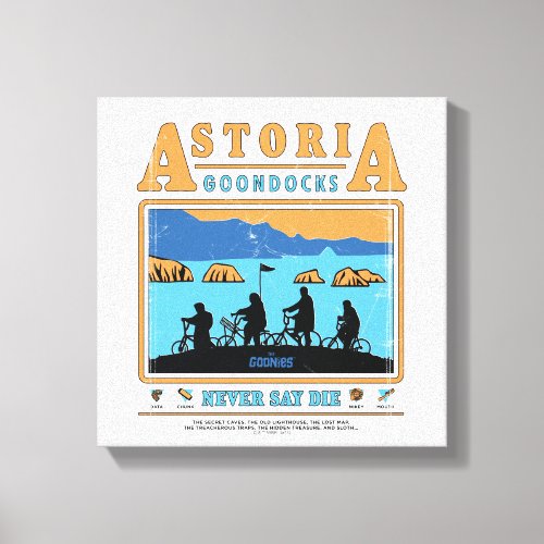 The Goonies Silhouettes Over Astoria Goondocks