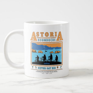 The Goonies Silhouettes Over Astoria Goondocks Giant Coffee Mug