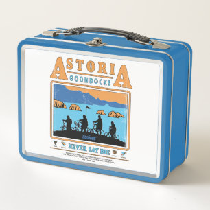 The Goonies Silhouettes Over Astoria Goondocks Metal Lunch Box