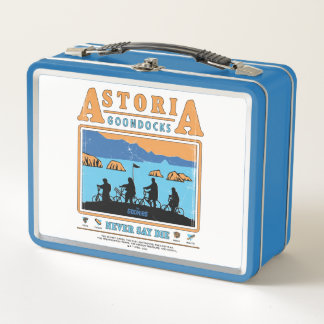 The Goonies Silhouettes Over Astoria Goondocks Metal Lunch Box