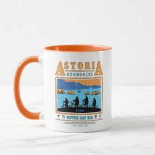 The Goonies Silhouettes Over Astoria Goondocks Mug
