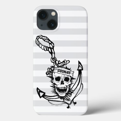 The Goonies Skull  Anchor Graphic iPhone 13 Case