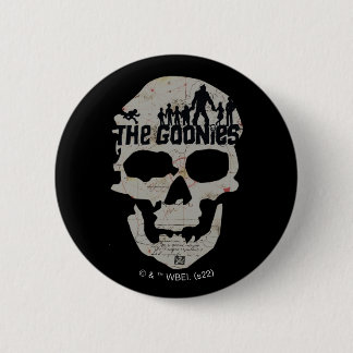 The Goonies Skull Silhouette Graphic Button