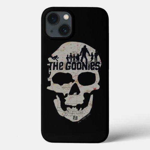 The Goonies Skull Silhouette Graphic iPhone 13 Case