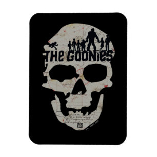 The Goonies Skull Silhouette Graphic Magnet