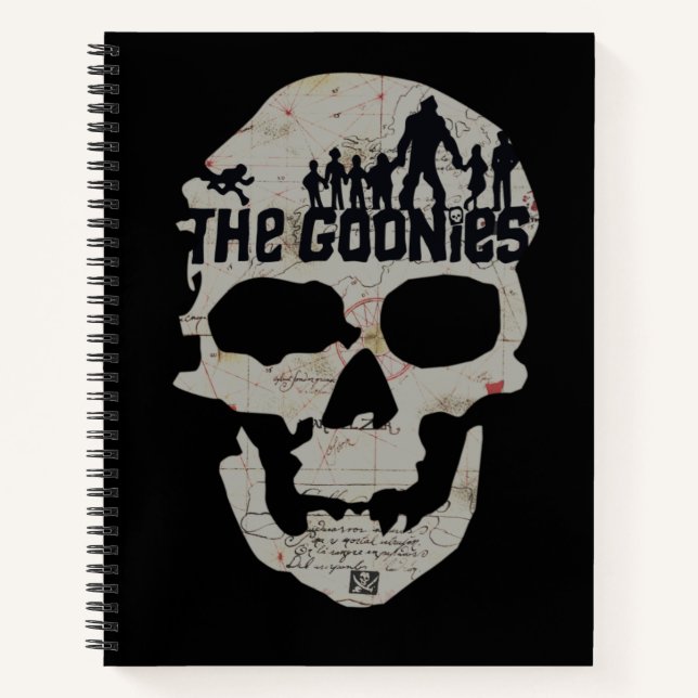 The Goonies Skull Silhouette Graphic Notebook (Front)