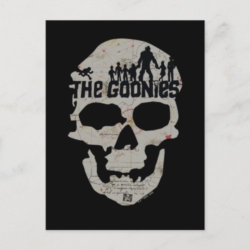 The Goonies Skull Silhouette Graphic