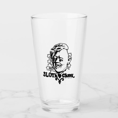 The Goonies Sloth  Chunk Glass