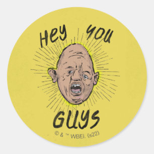 The Goonies Sloth Doodle "Hey You Guys" Classic Round Sticker