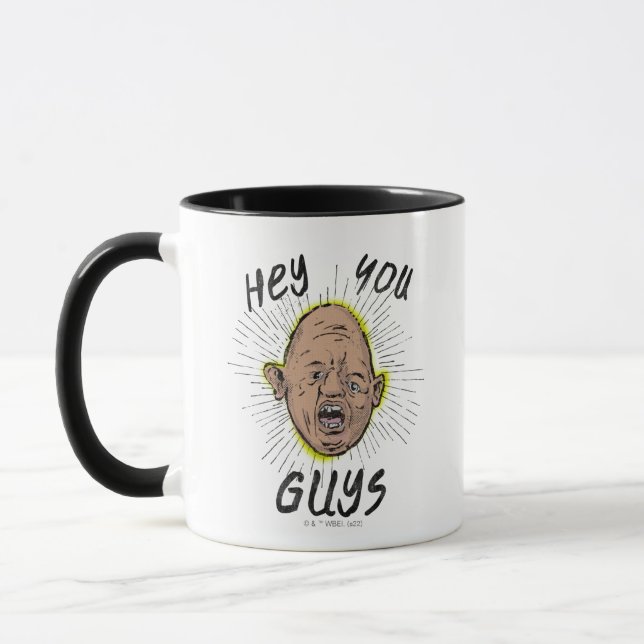 The Goonies Sloth Doodle "Hey You Guys" Mug (Left)
