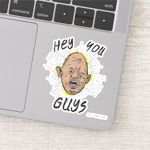 The Goonies Sloth Doodle "Hey You Guys" Sticker