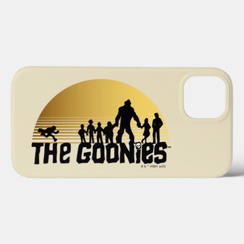 The Goonies Sunset Silhouette Graphic iPhone 13 Case