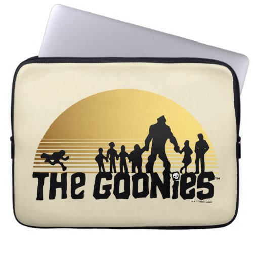 The Goonies Sunset Silhouette Graphic Laptop Sleeve