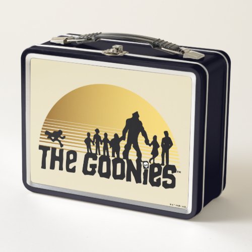 The Goonies Sunset Silhouette Graphic