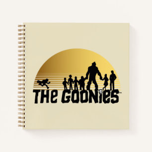 The Goonies Sunset Silhouette Graphic Notebook